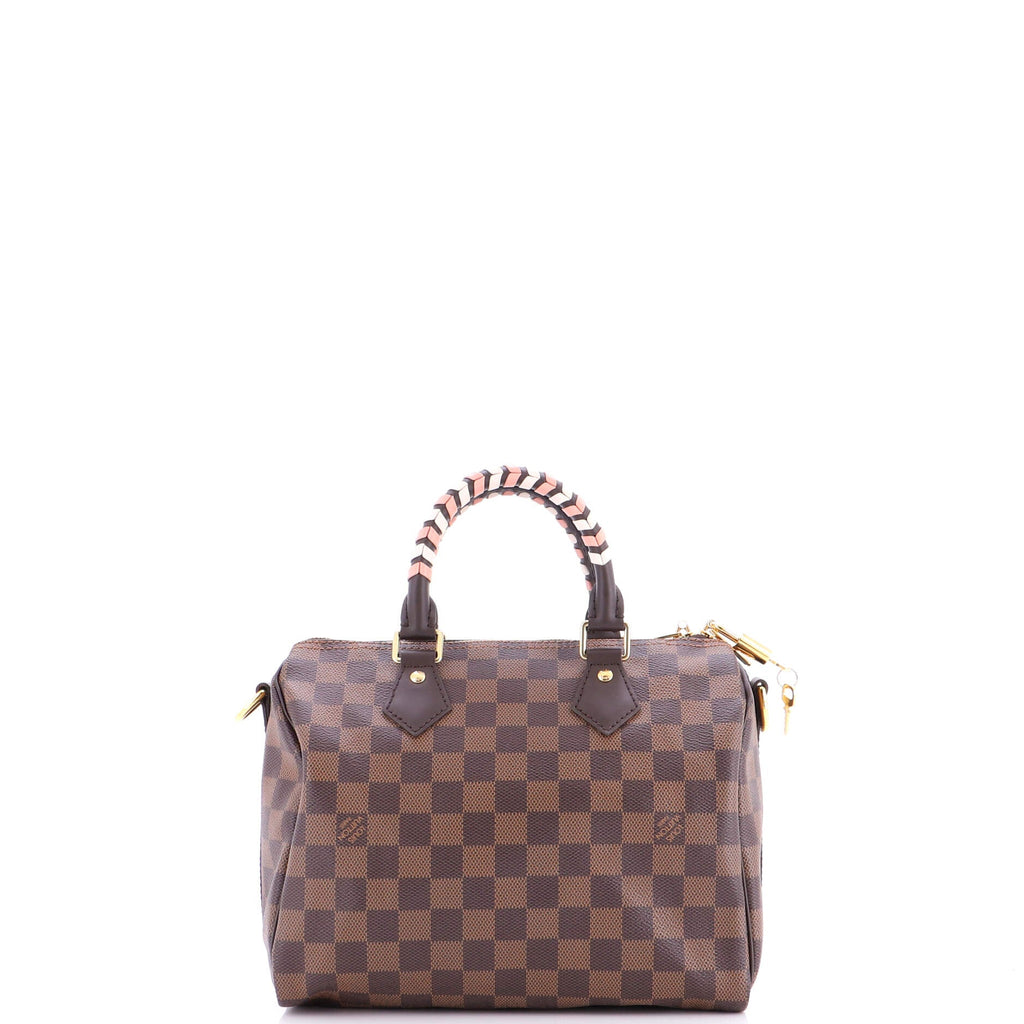 Speedy Bandouliere Bag Damier with Braided Detail 25