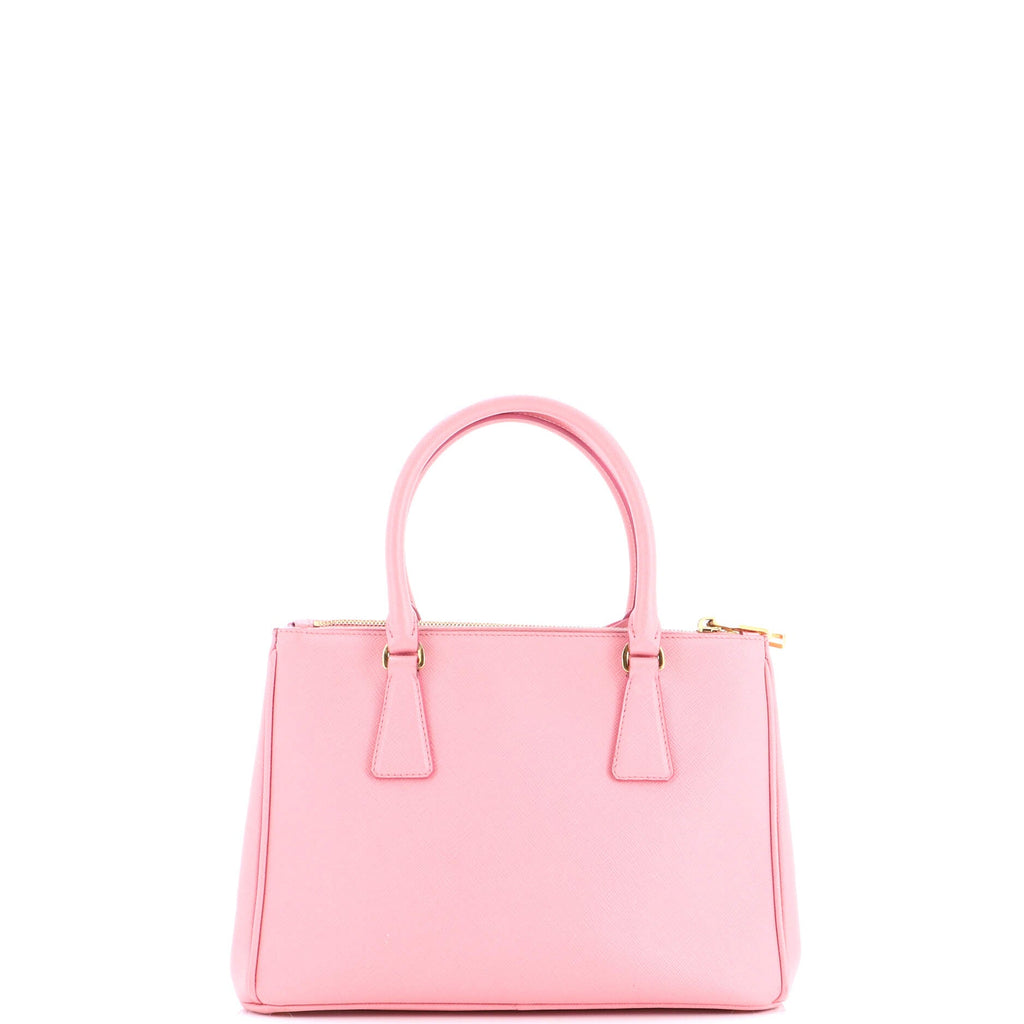Galleria Double Zip Tote Saffiano Leather Medium