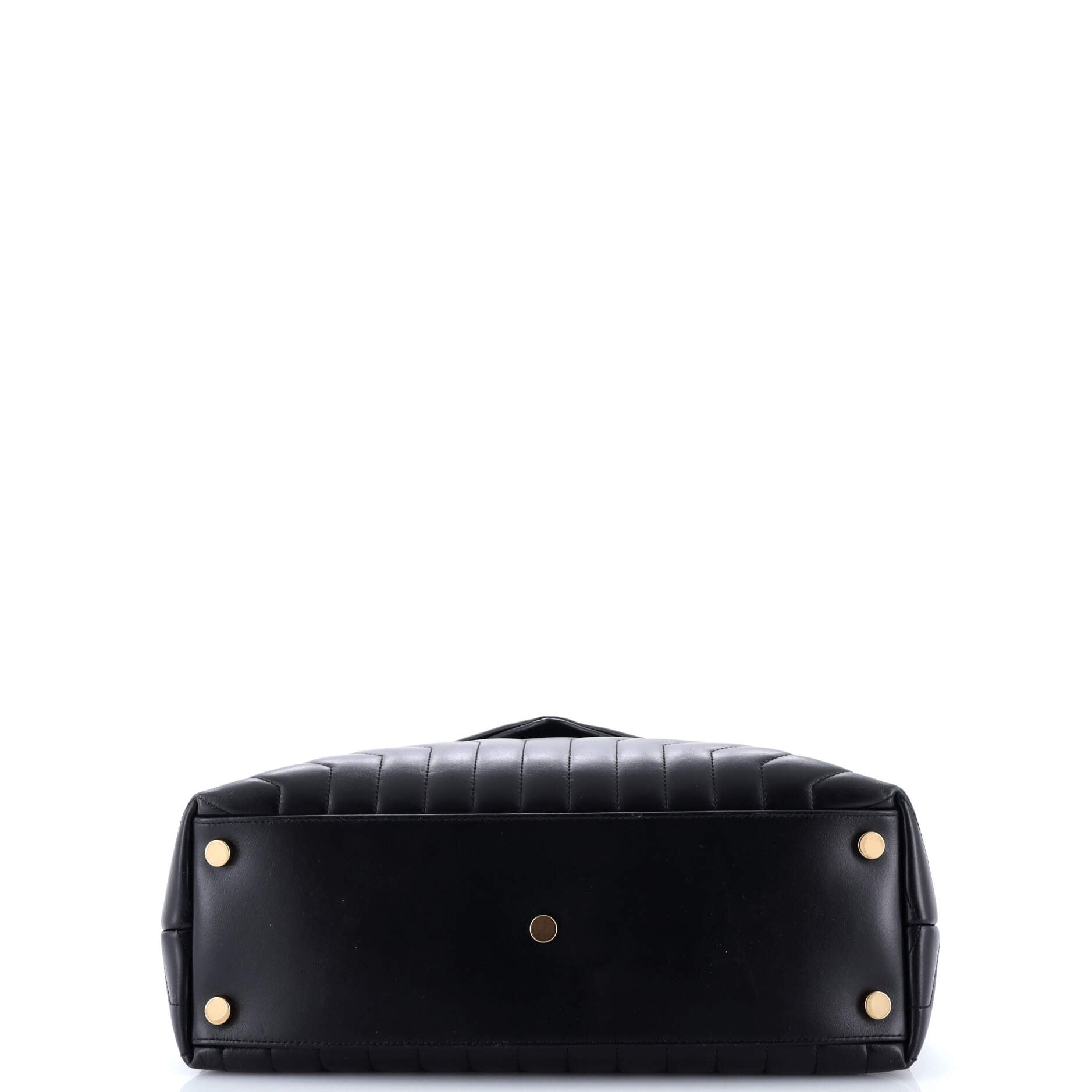 Loulou Shoulder Bag Matelasse Chevron Leather Large