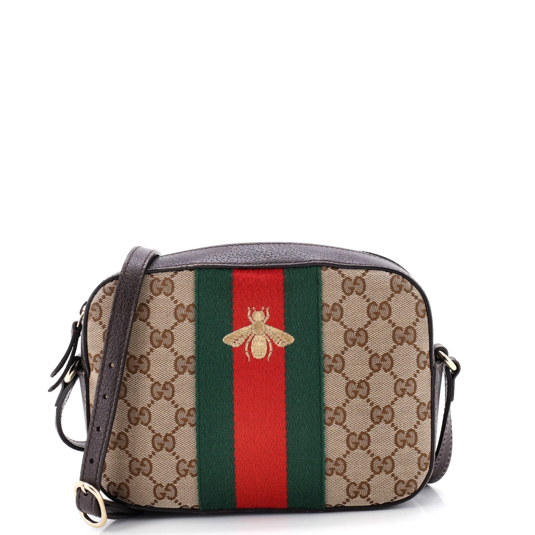 Bee Web Camera Bag GG Canvas