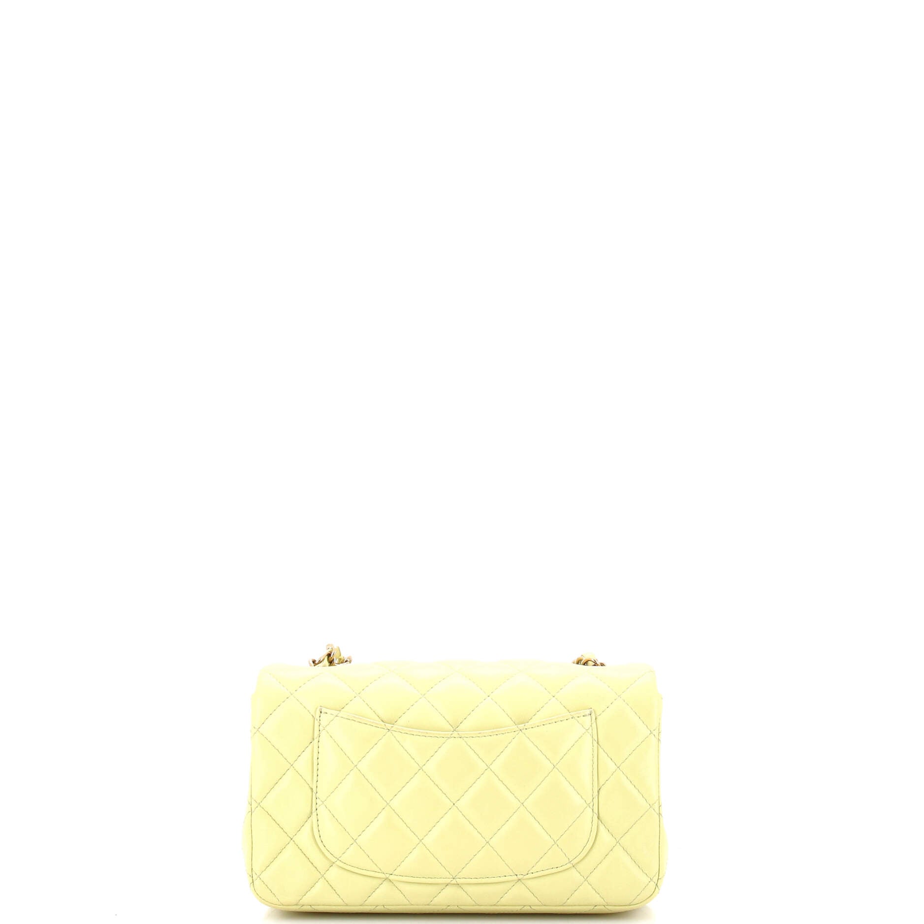 Classic Single Flap Bag Quilted Lambskin Mini