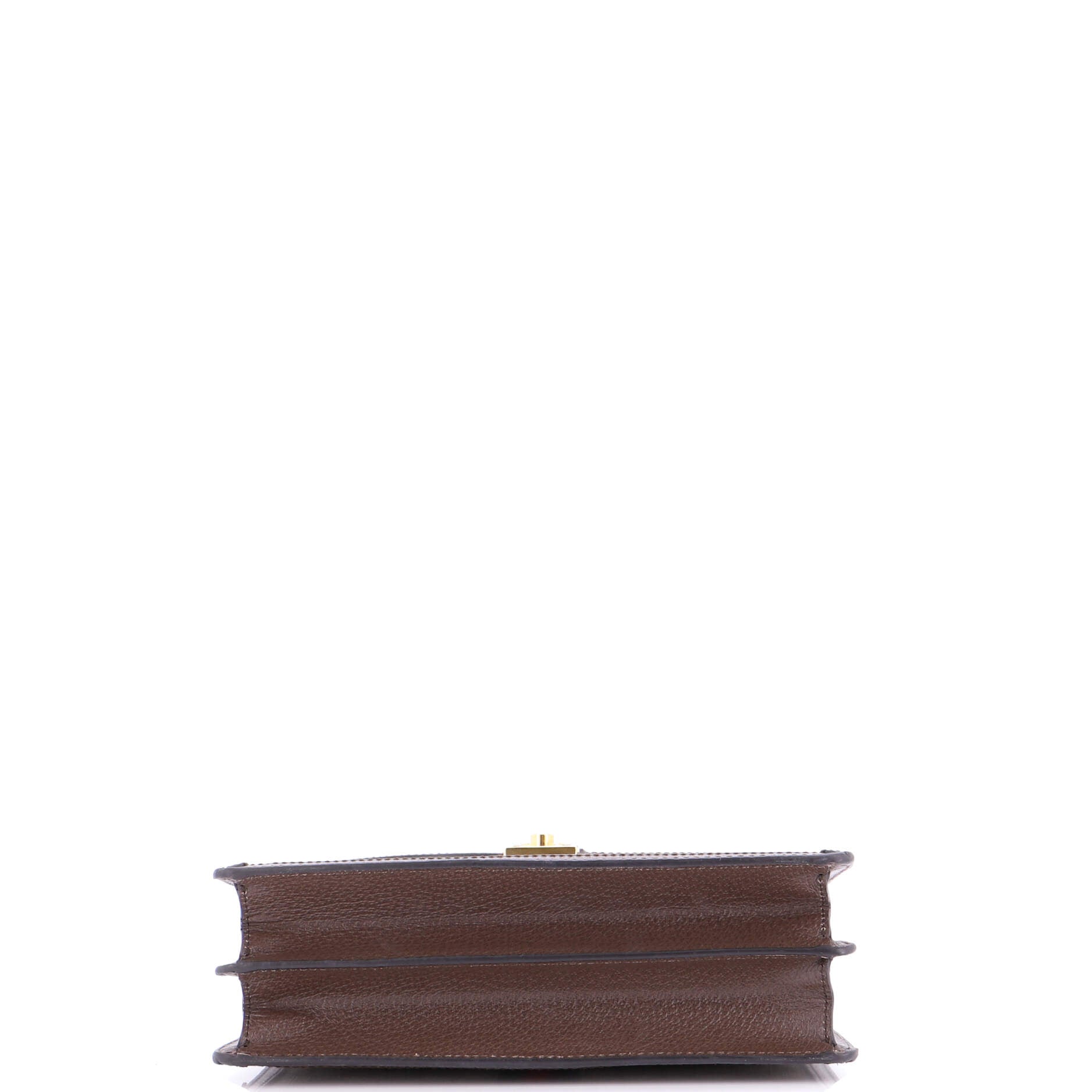 Ophidia Flap Top Handle Bag GG Coated Canvas Small