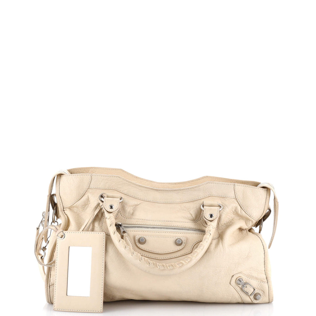 City Giant Studs Bag Leather Medium