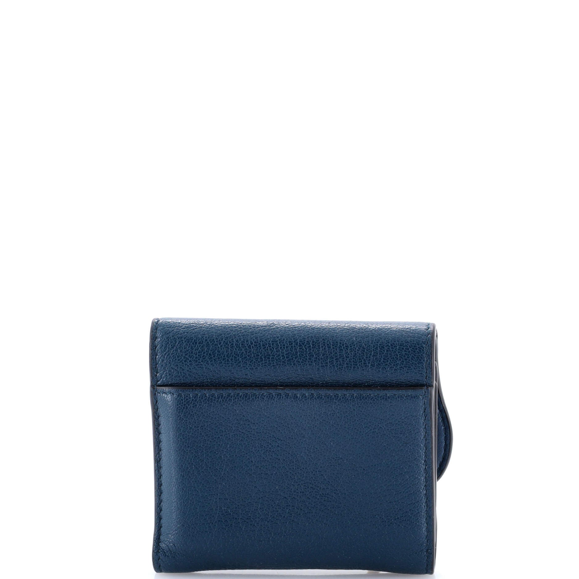 Saddle Lotus Wallet Leather Mini