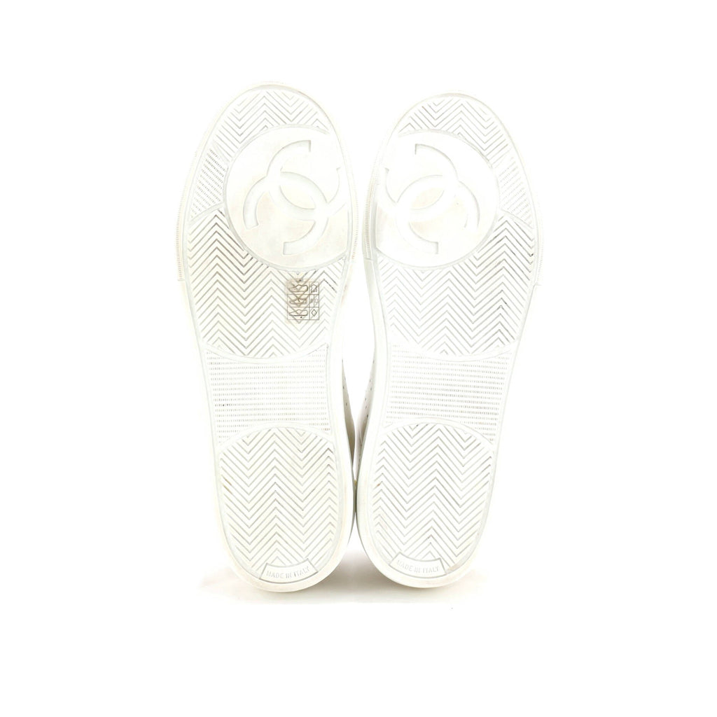 Women's Logo Low-Top Sneakers Leather