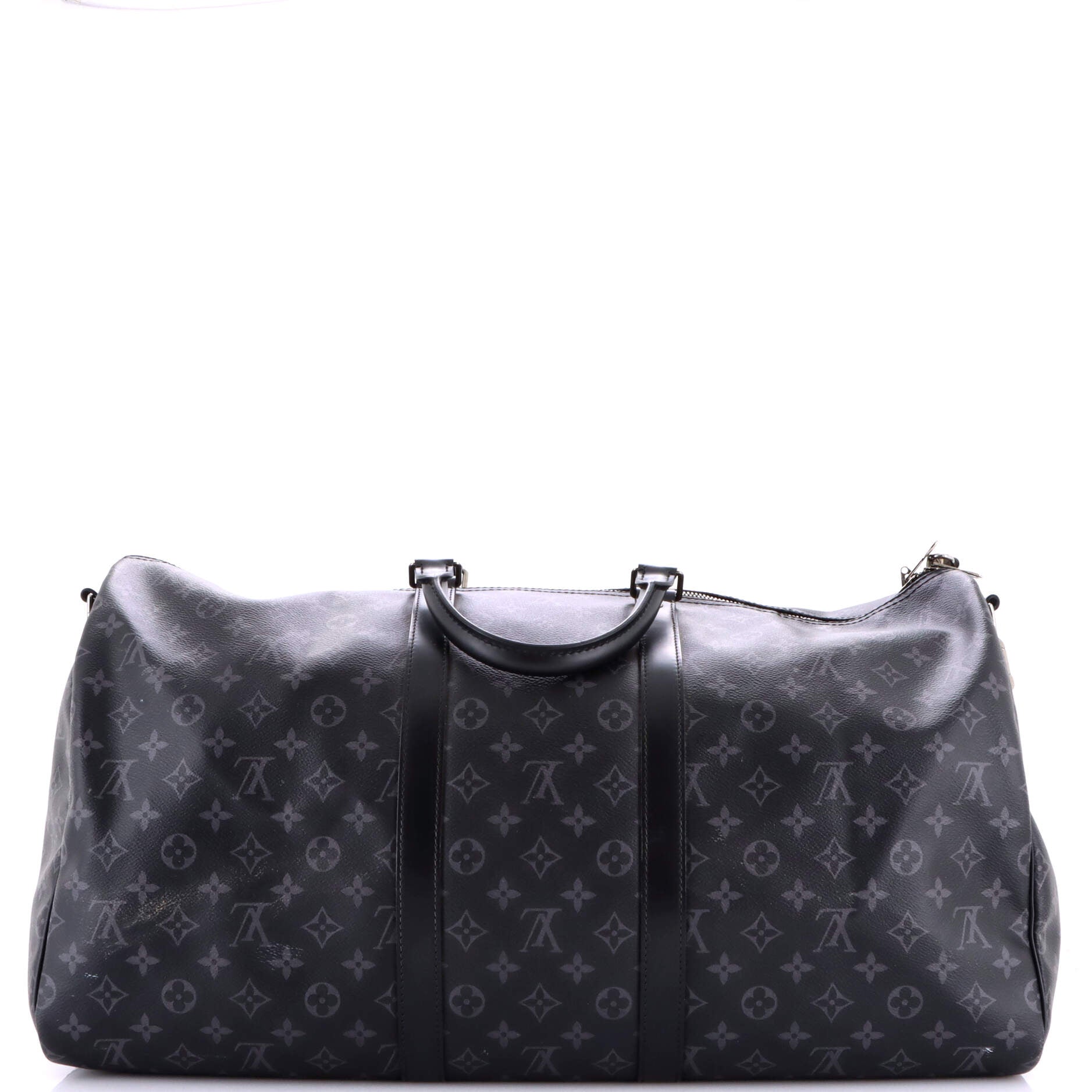 Keepall Bandouliere Bag Monogram Eclipse Canvas 55