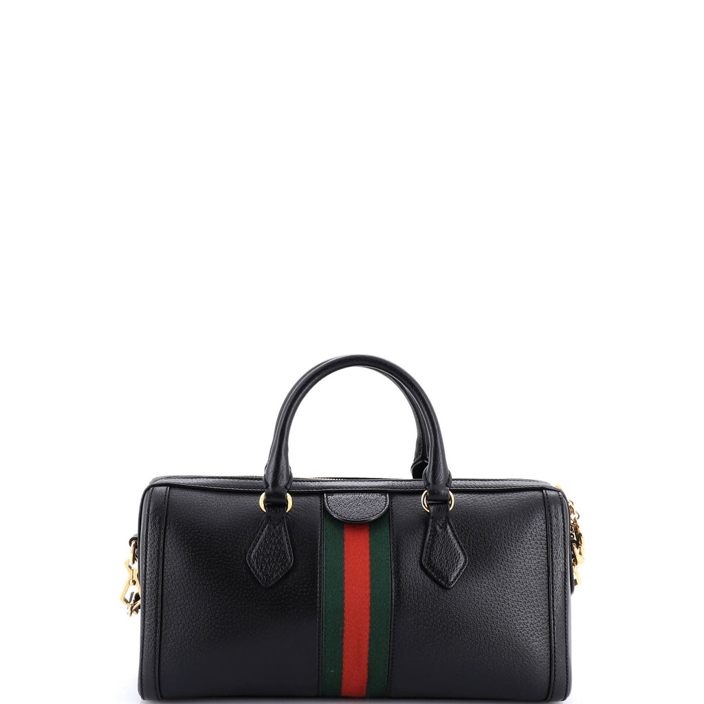 Ophidia Boston Bag Leather Medium