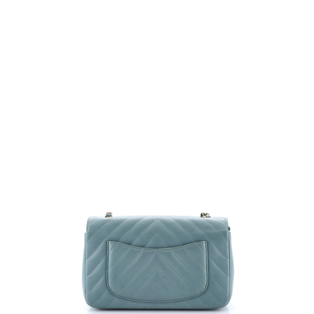 Classic Single Flap Bag Chevron Lambskin Mini