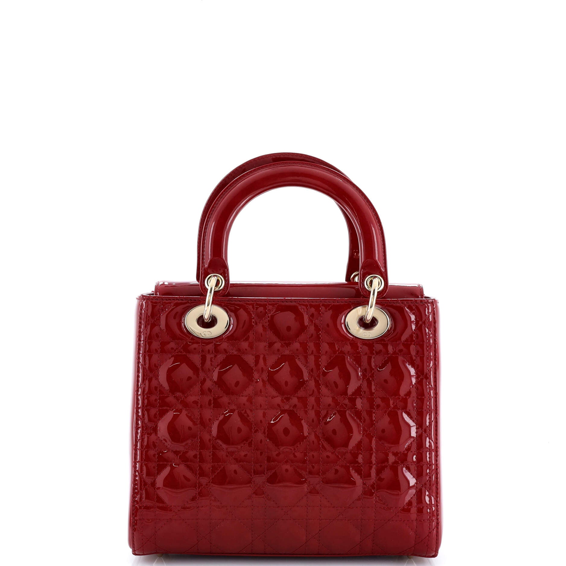 Lady Dior NM Bag Cannage Quilt Patent Medium