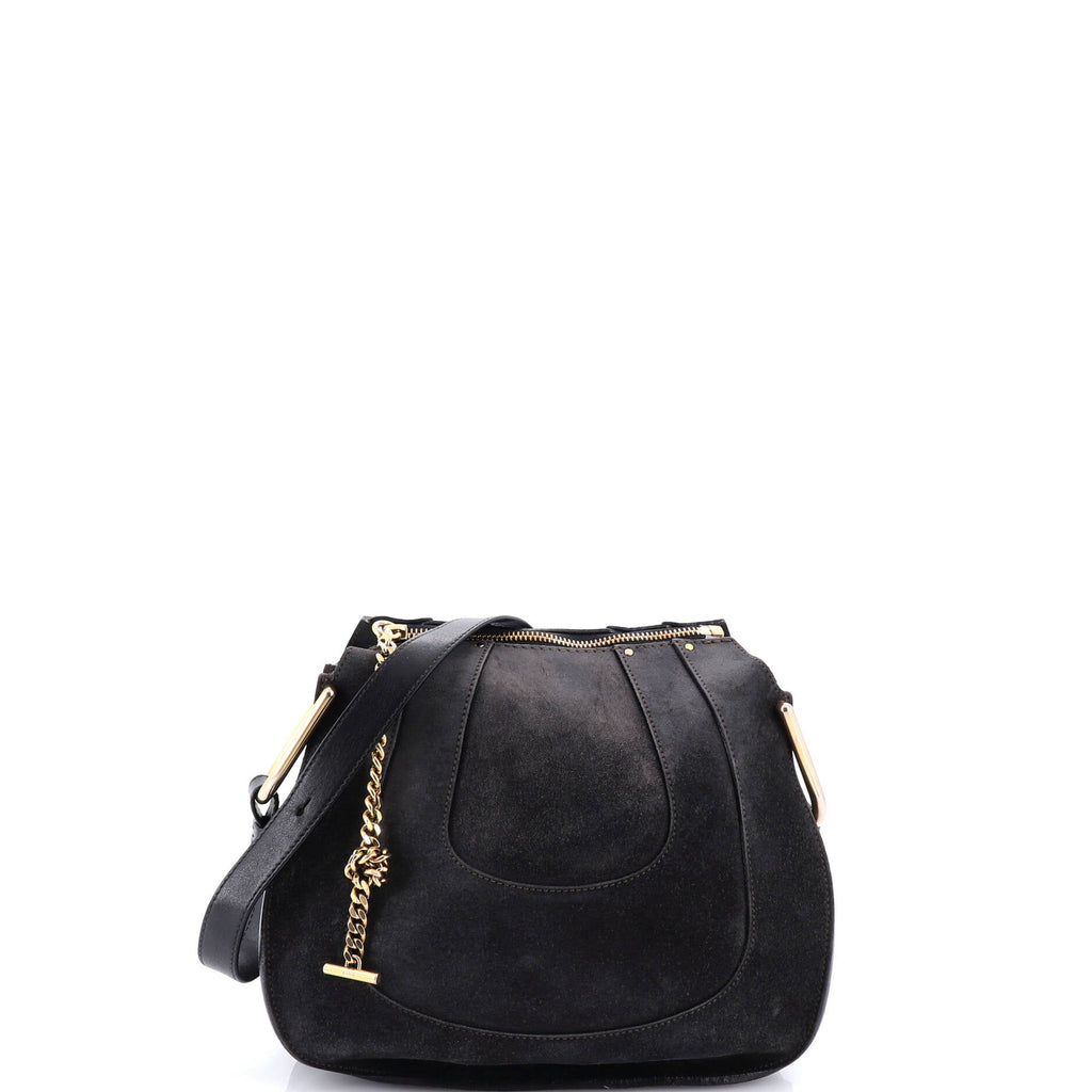 Hayley Hobo Suede Small