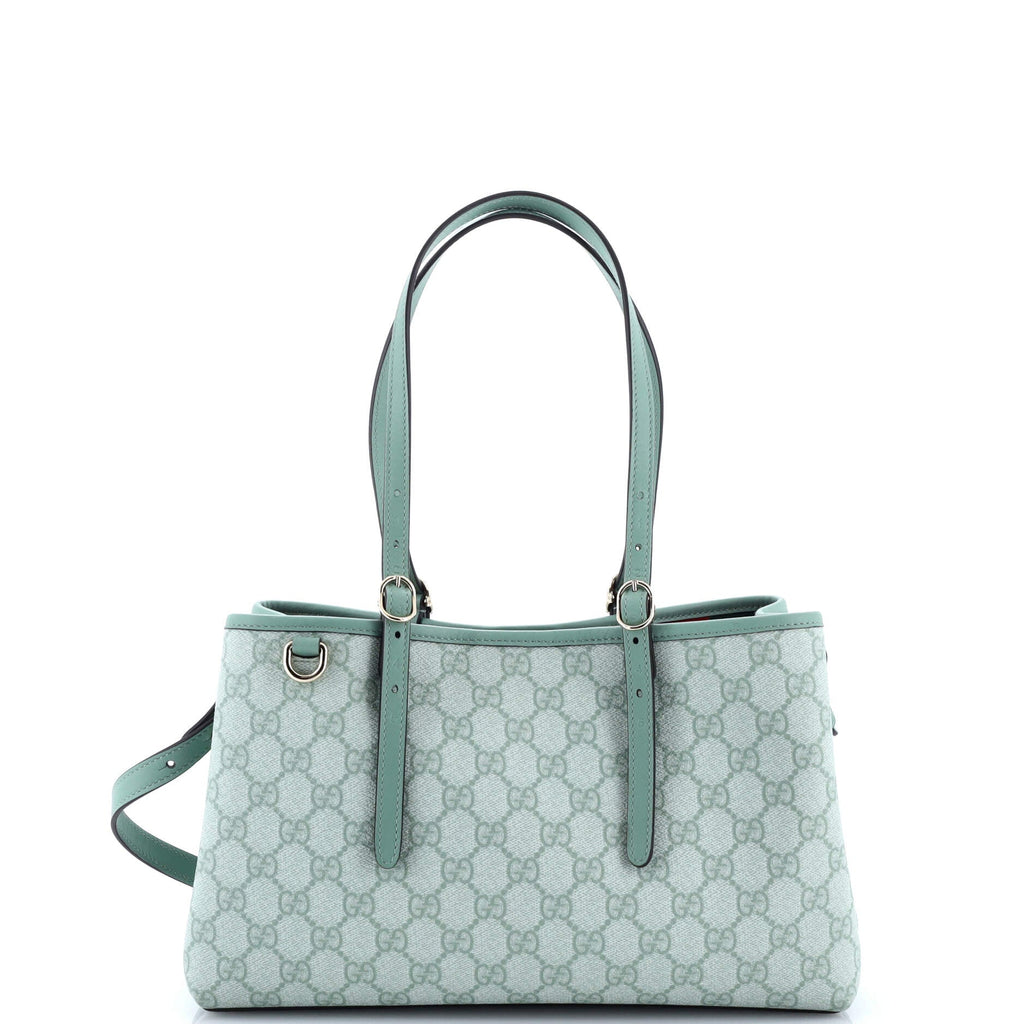 Emblem Tote GG Coated Canvas Small
