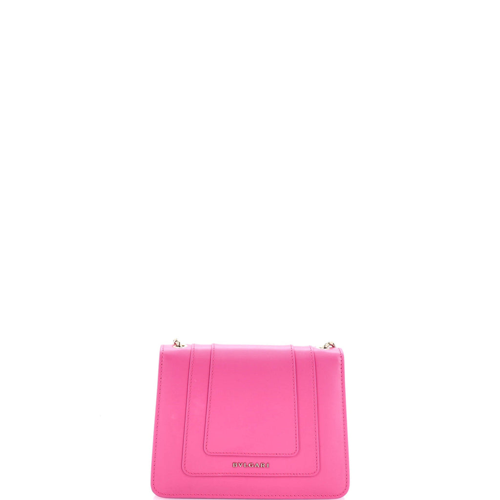 Serpenti Forever Square Shoulder Bag Leather Small