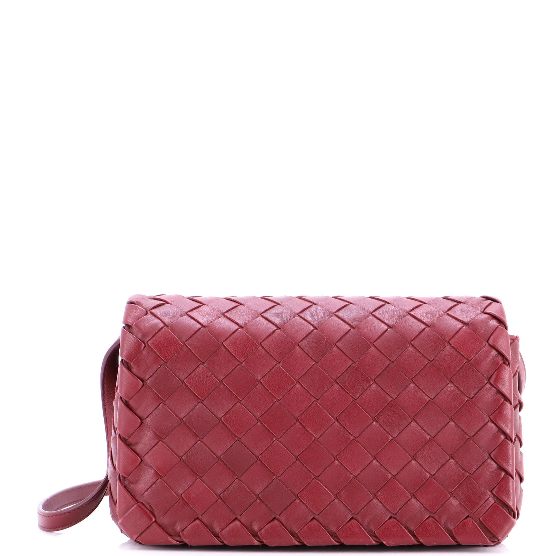 Convertible Flap Shoulder Bag Intrecciato Nappa Small