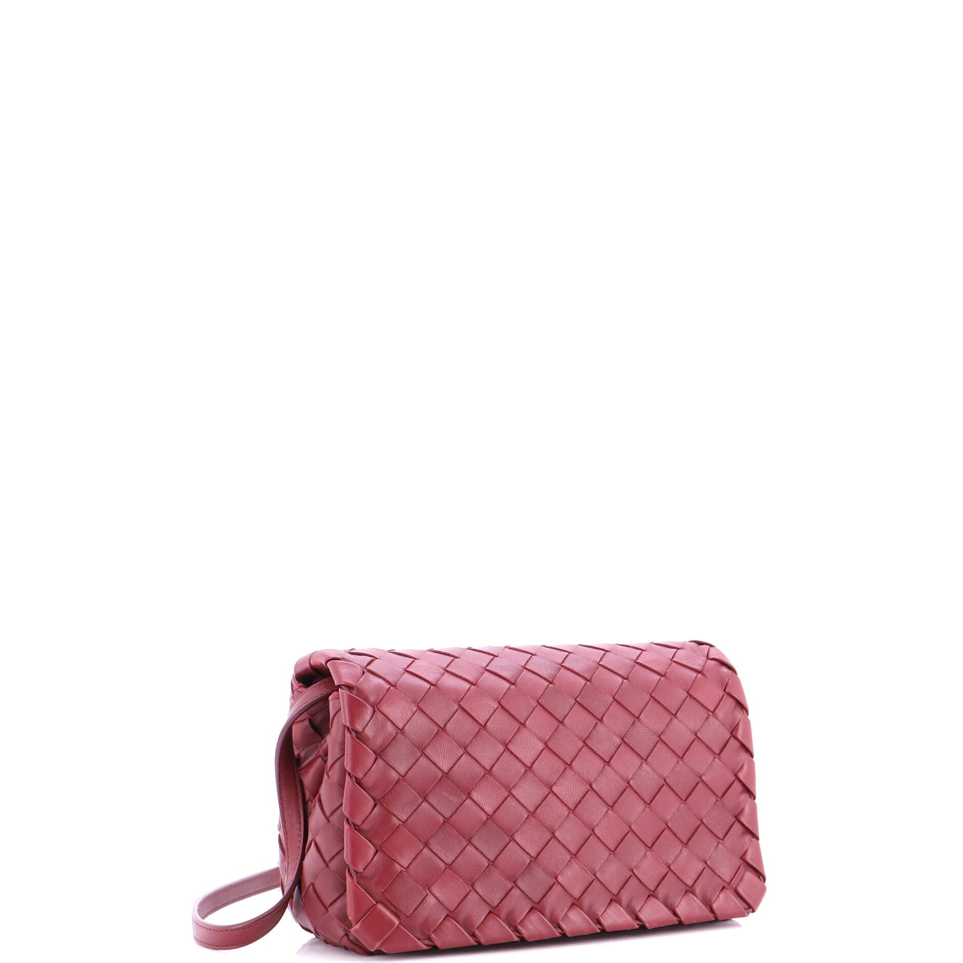 Convertible Flap Shoulder Bag Intrecciato Nappa Small