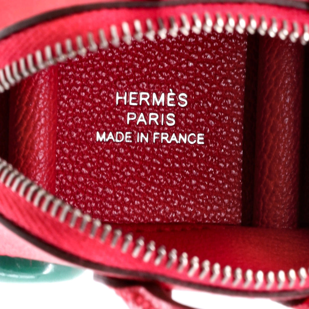 Bolide on Wheels Bag Charm Leather