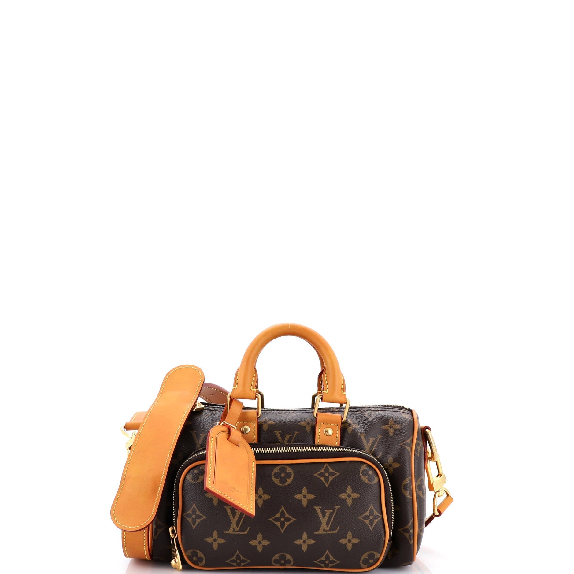 Cargo Keepall Bandouliere Bag Monogram Canvas 25
