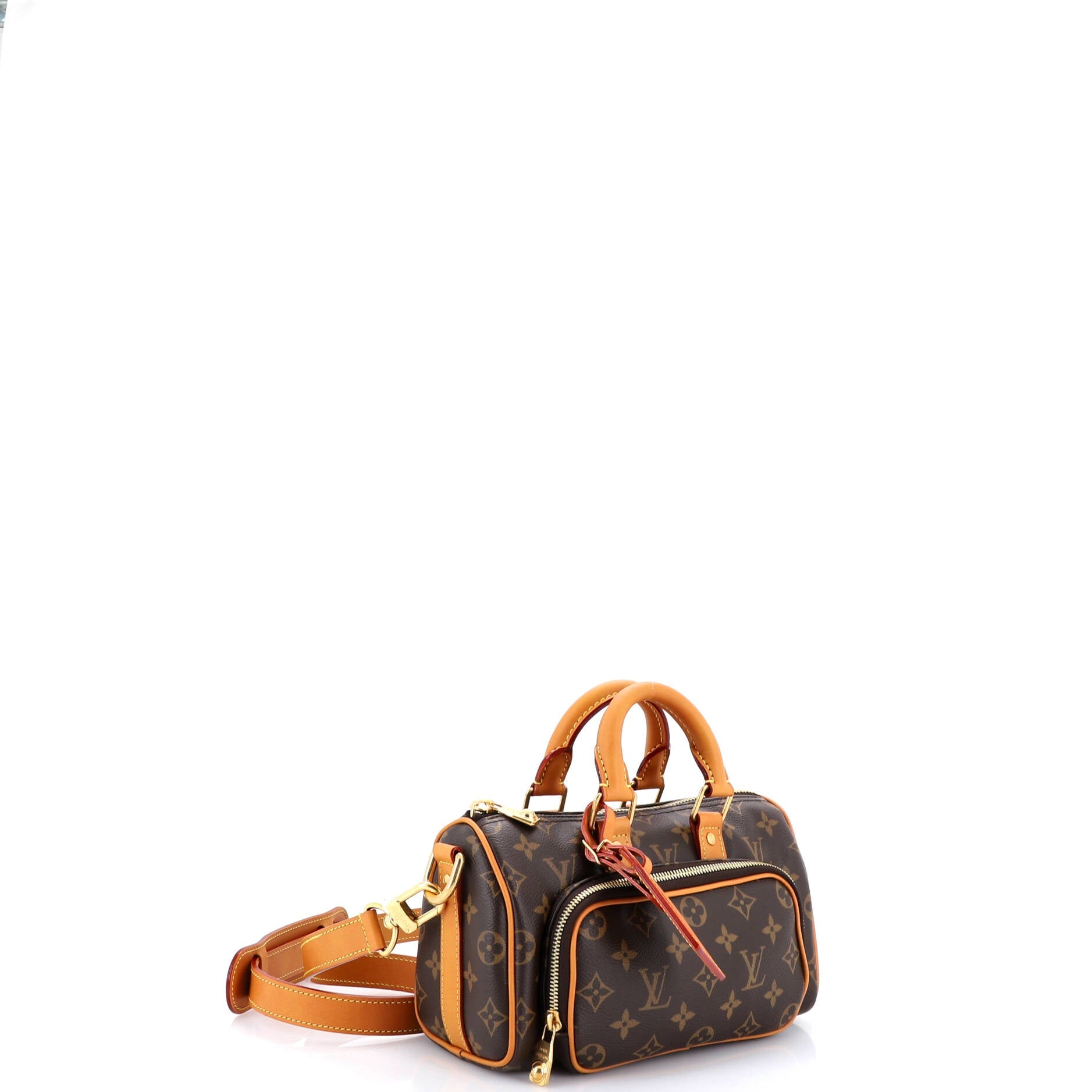 Cargo Keepall Bandouliere Bag Monogram Canvas 25