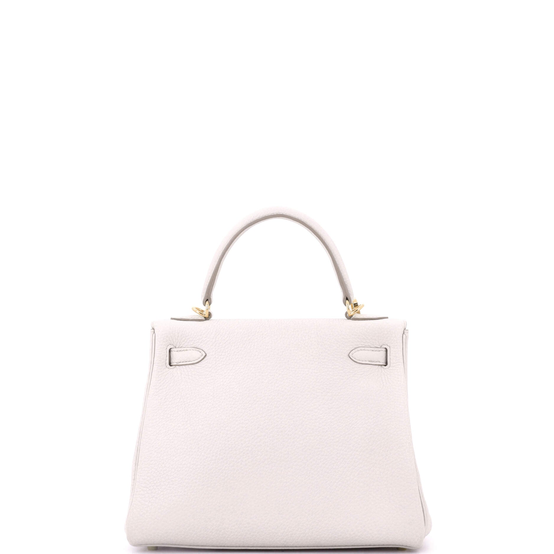 Kelly Handbag Light Togo with Gold Hardware 25