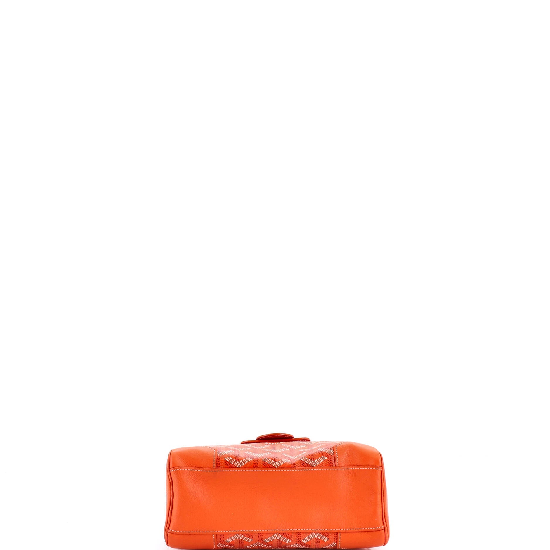 Saigon Top Handle Bag Coated Canvas with Leather Mini