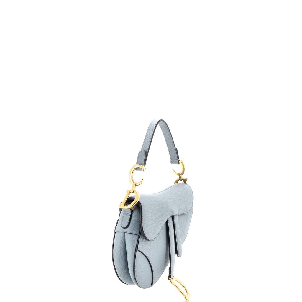 Saddle Handbag Leather Mini