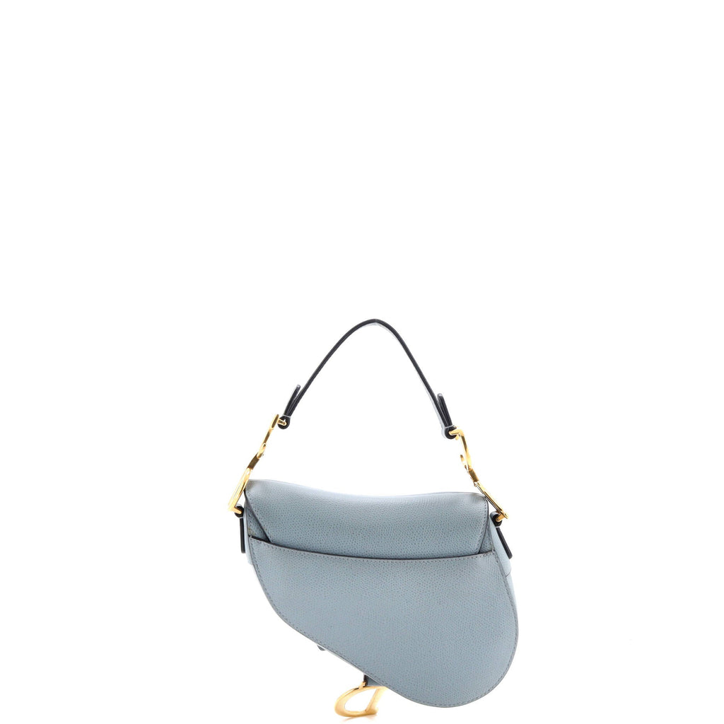 Saddle Handbag Leather Mini