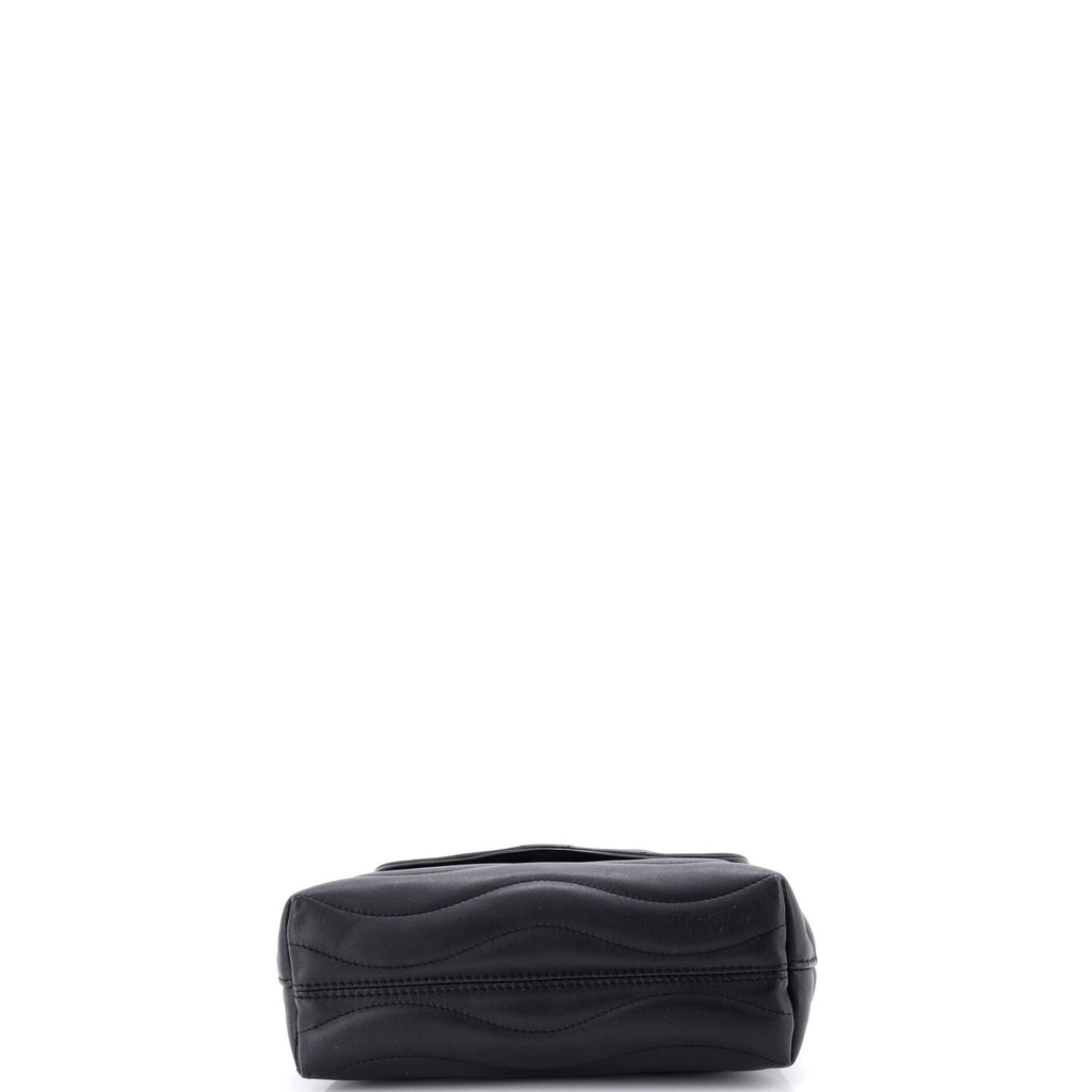 New Wave Hold Me Top Handle Bag Quilted Leather