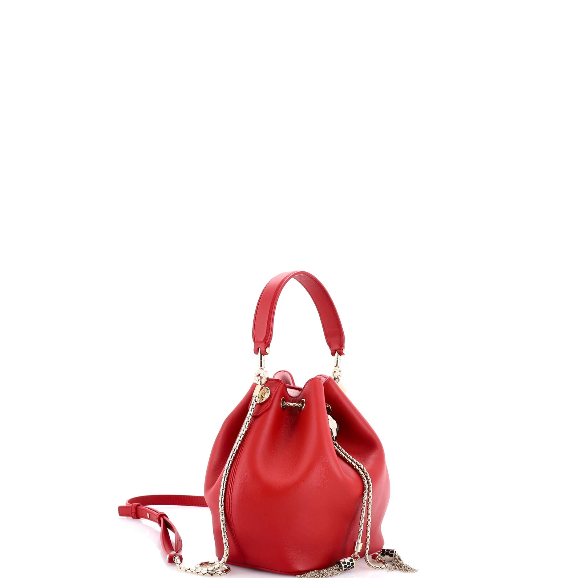 Serpenti Forever Bucket Bag Leather