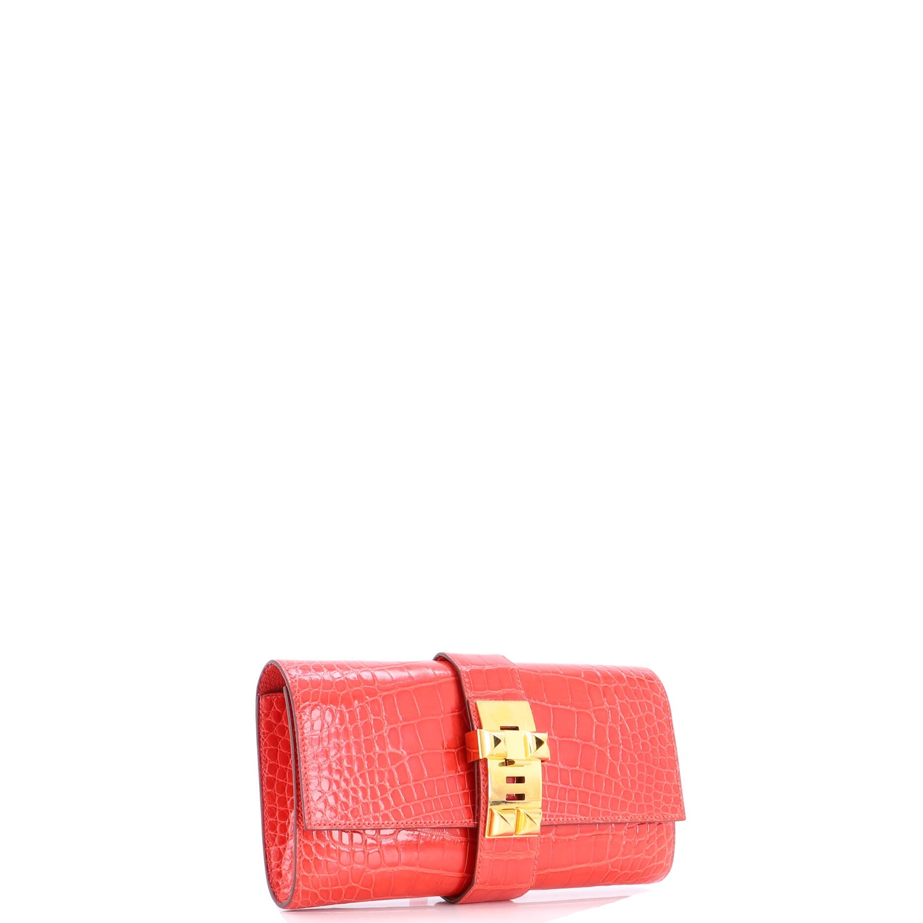 Medor Clutch Shiny Alligator 23