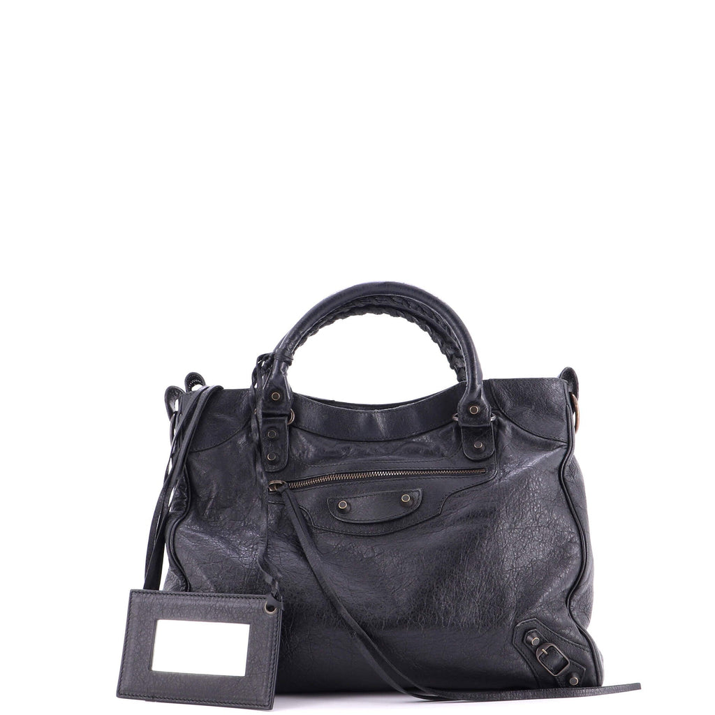 City Classic Studs Bag Leather Medium