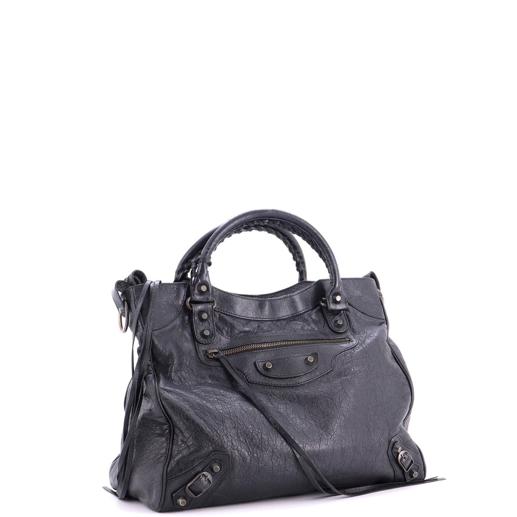 City Classic Studs Bag Leather Medium
