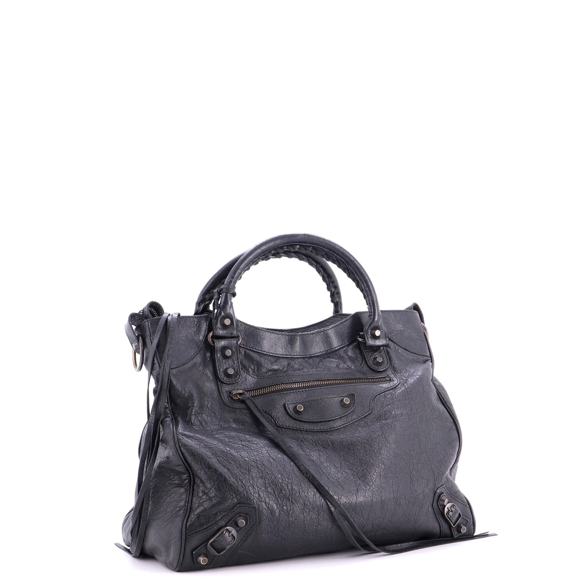 City Classic Studs Bag Leather Medium