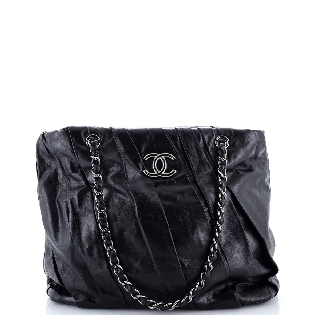 Twisted Tote Glazed Calfskin Large