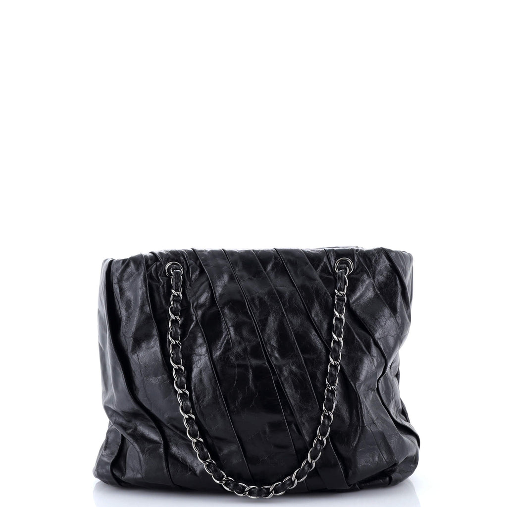 Twisted Tote Glazed Calfskin Large