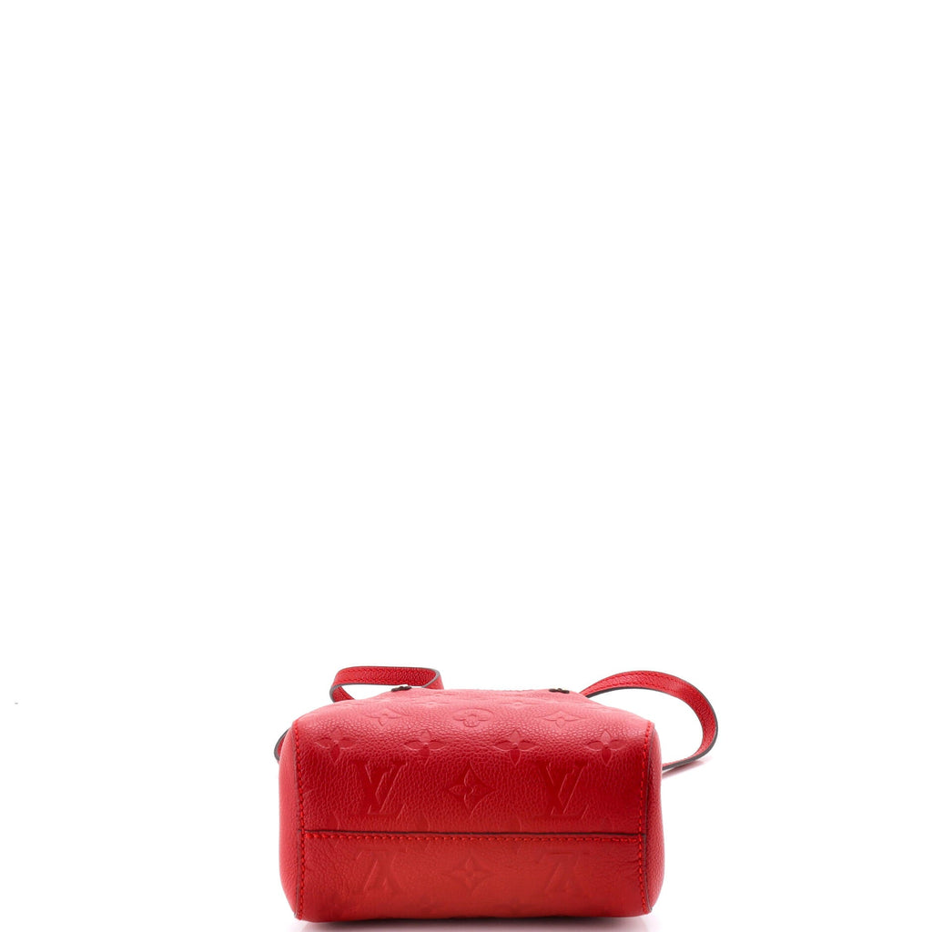 Montaigne Handbag Monogram Empreinte Leather Nano