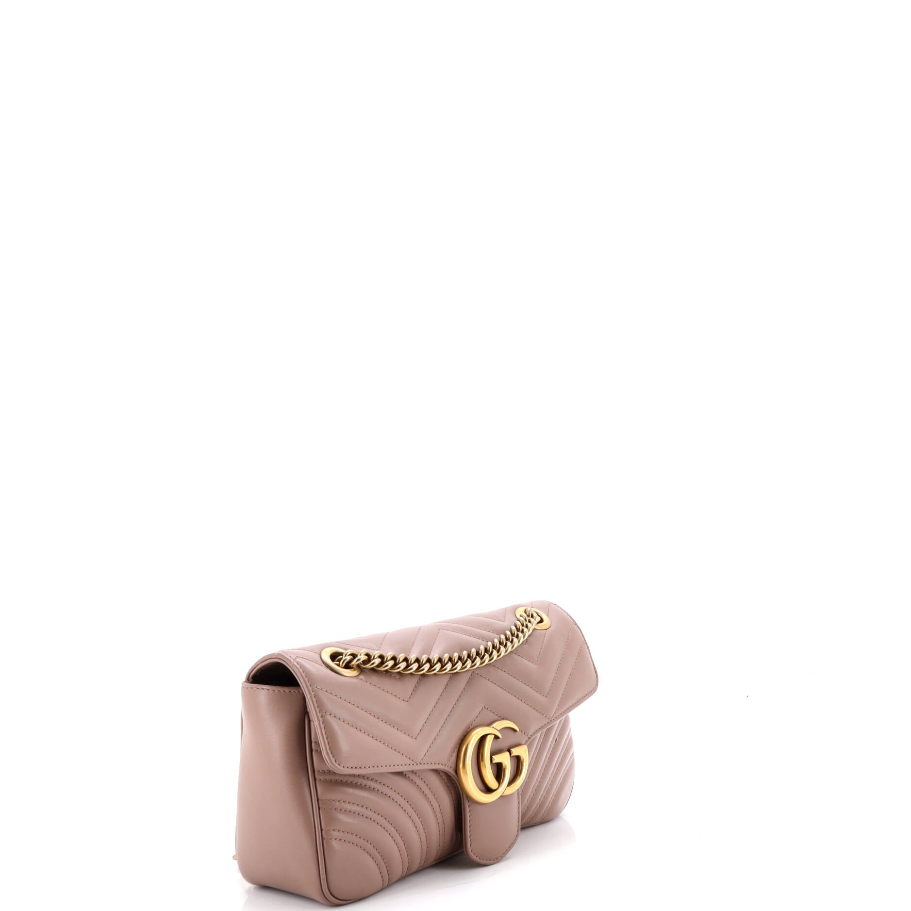 GG Marmont Flap Bag Matelasse Leather Medium