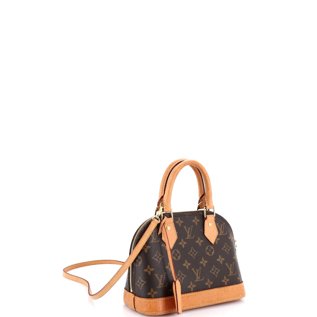 Alma Handbag Monogram Canvas BB