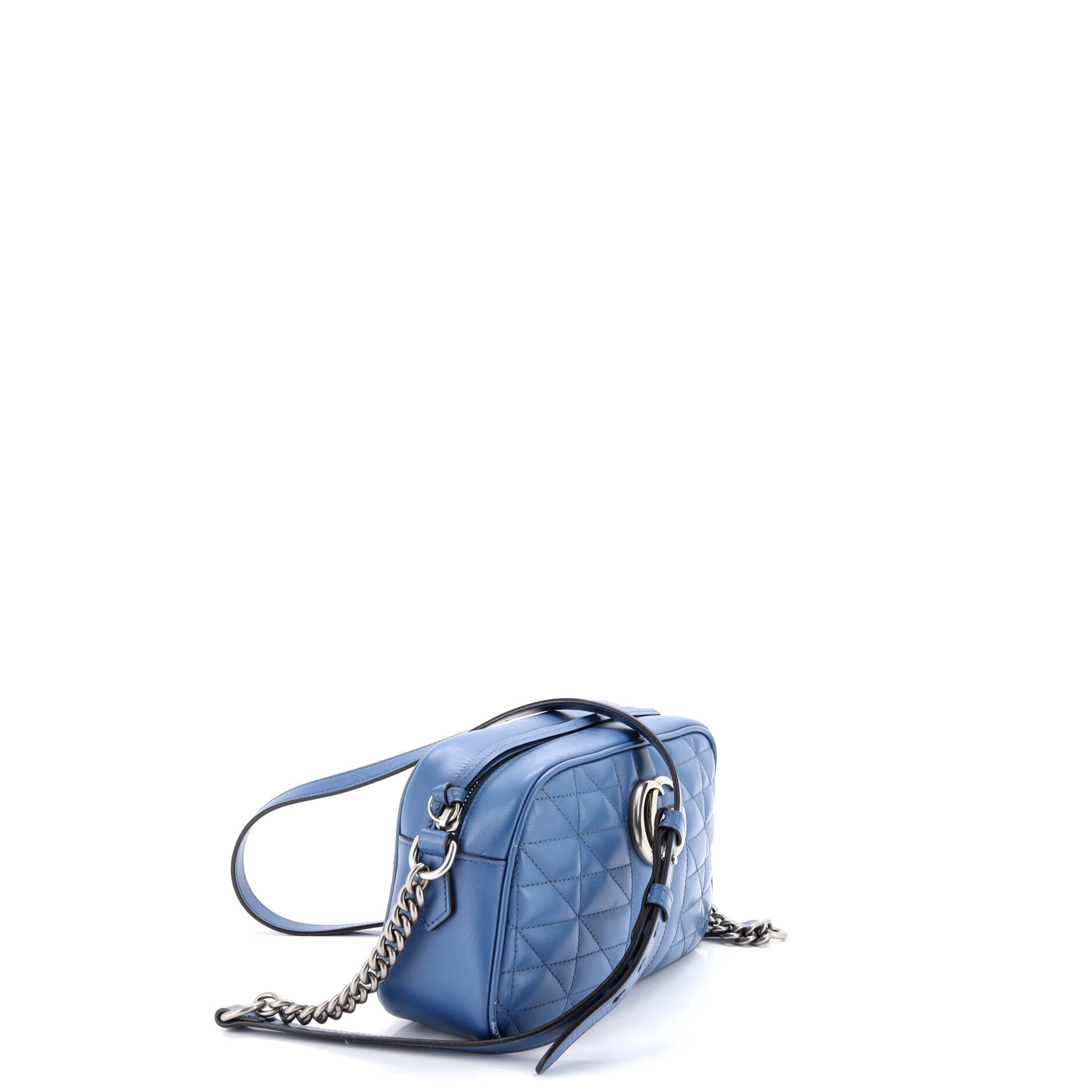 GG Marmont Shoulder Bag Mixed Matelasse Leather Small