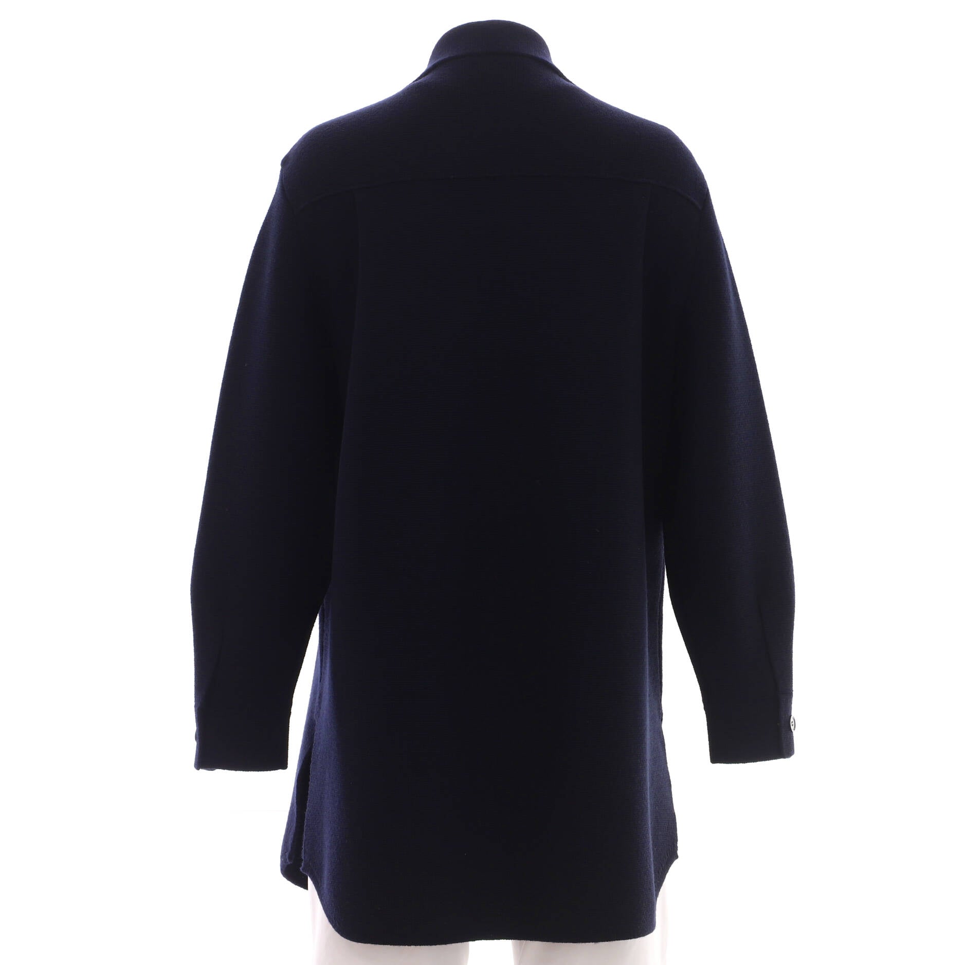 Women's Two Pocket Open Longigan Wool