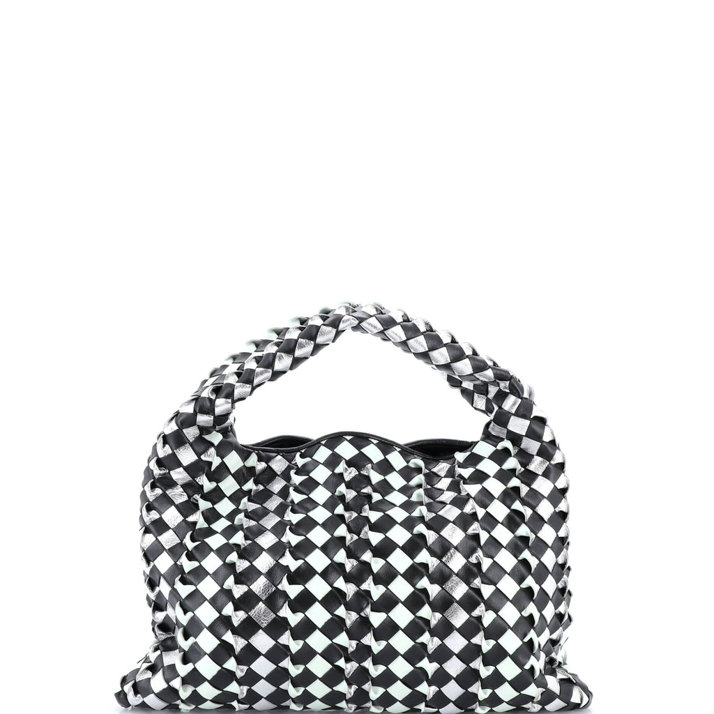 Hop Hobo Intrecciato Leather Small