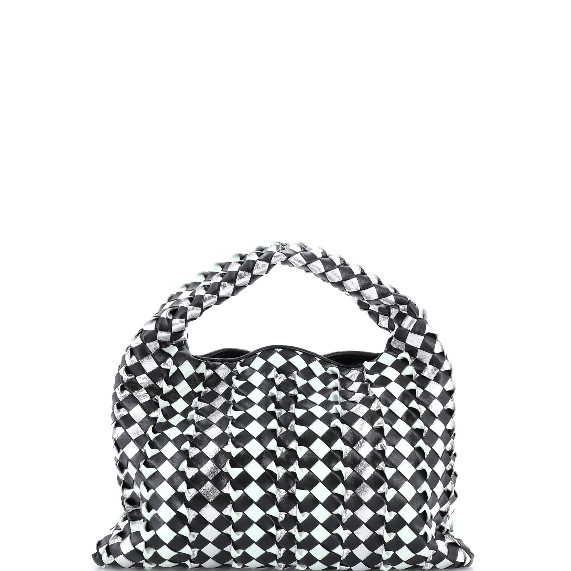 Hop Hobo Intrecciato Leather Small