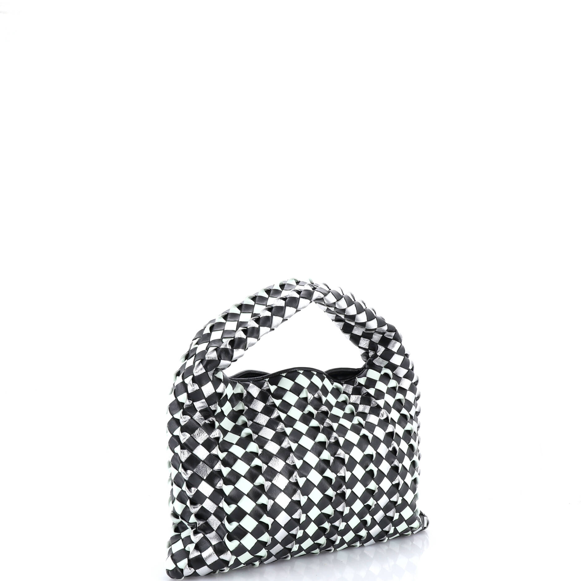 Hop Hobo Intrecciato Leather Small