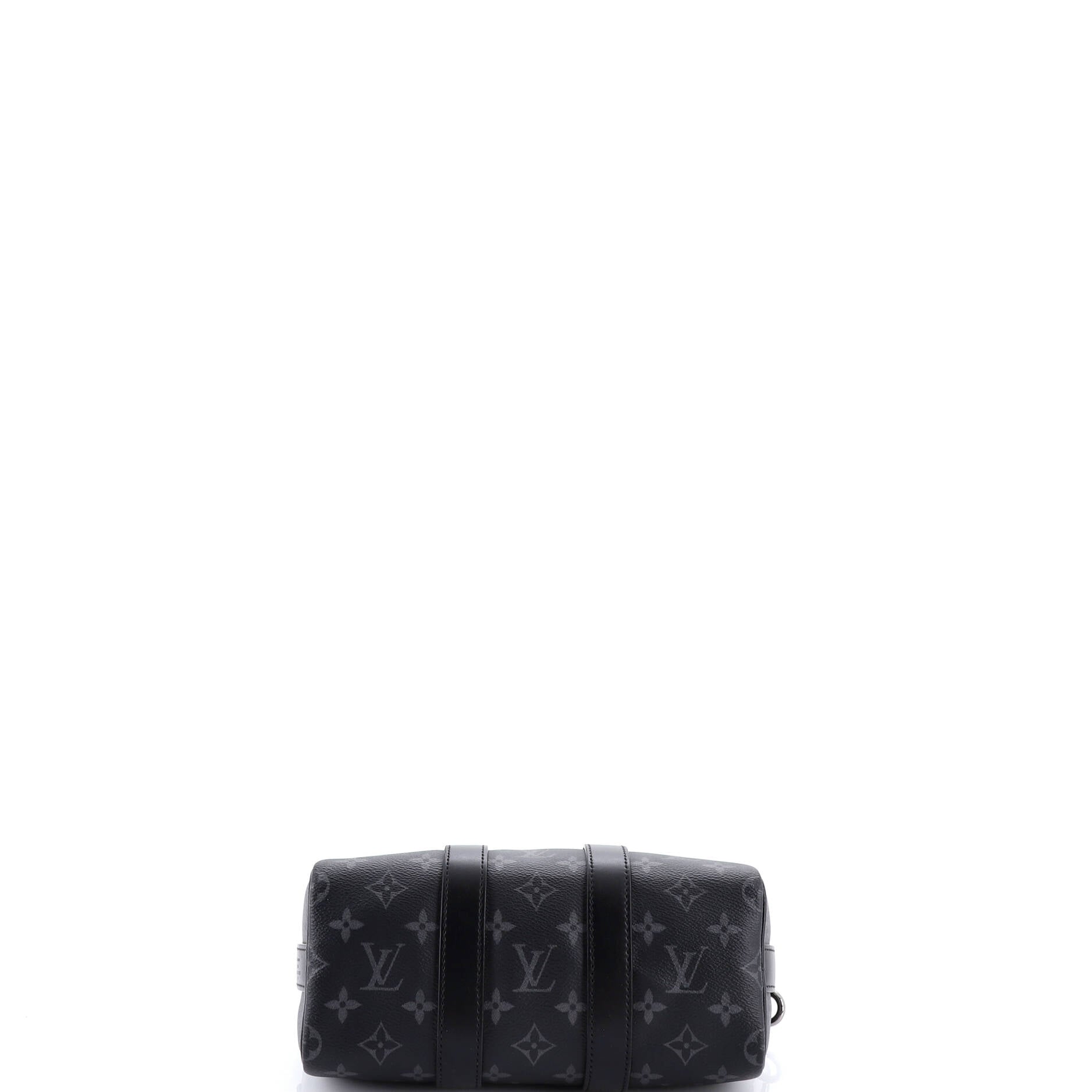 Keepall Bandouliere Bag Reverse Monogram Eclipse Canvas 25