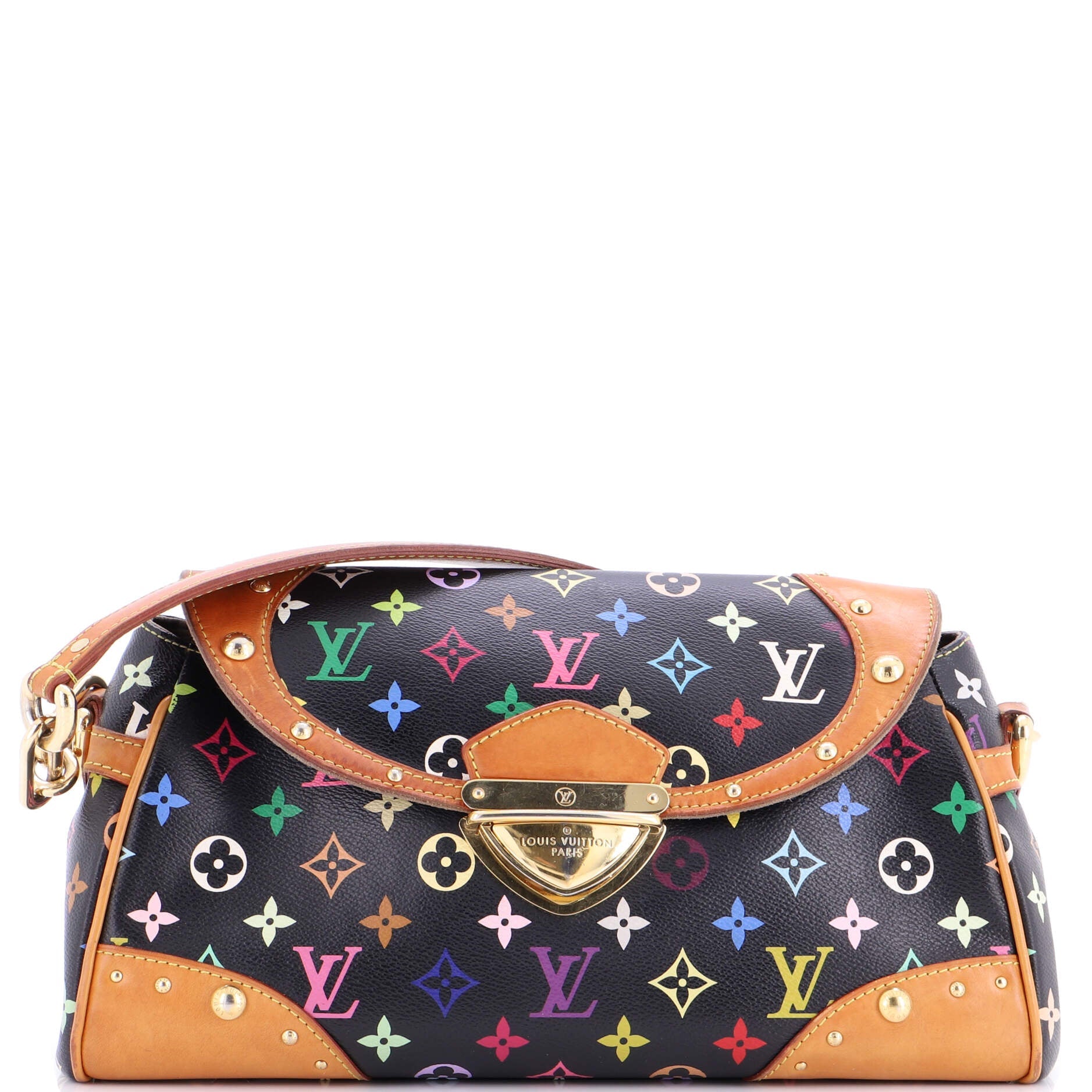 Beverly Handbag Monogram Multicolor MM