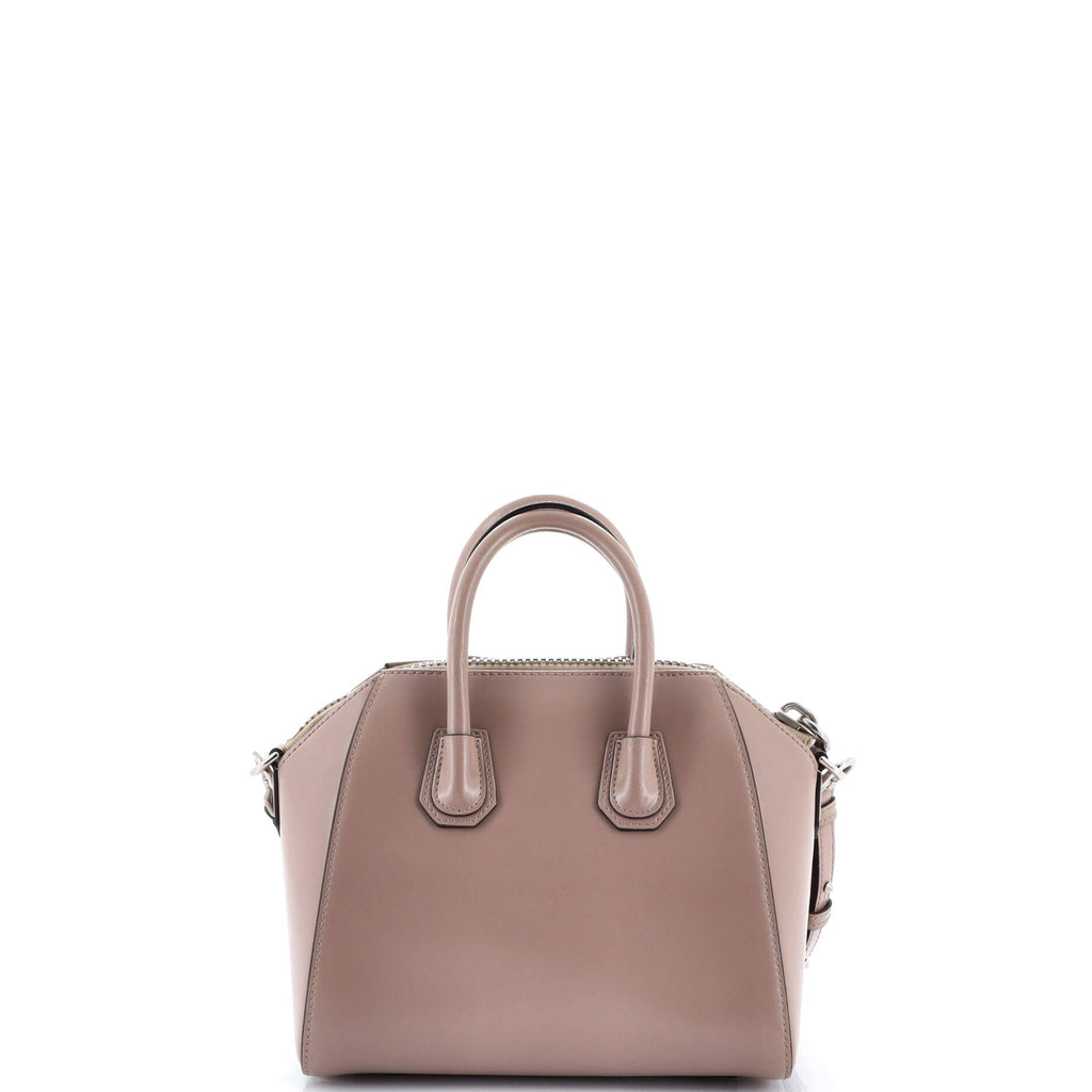 Antigona Bag Glazed Leather Mini