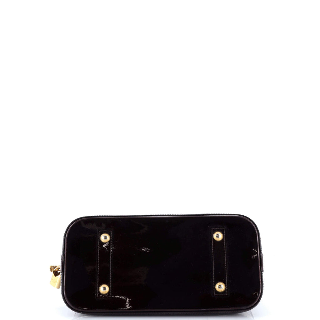 Alma Handbag Monogram Vernis PM