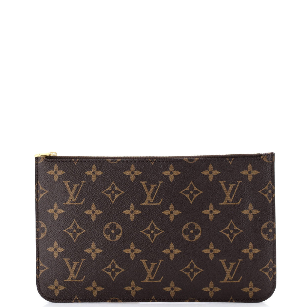 Neverfull Pochette Monogram Canvas Large