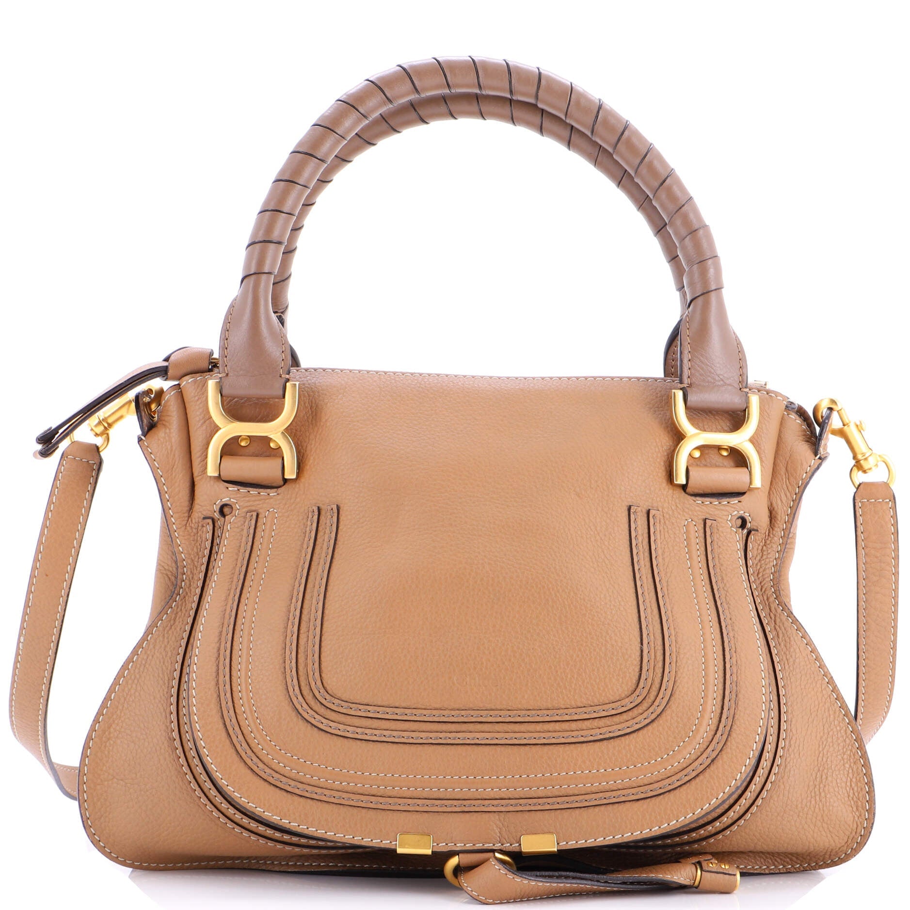 Marcie Satchel Leather Medium
