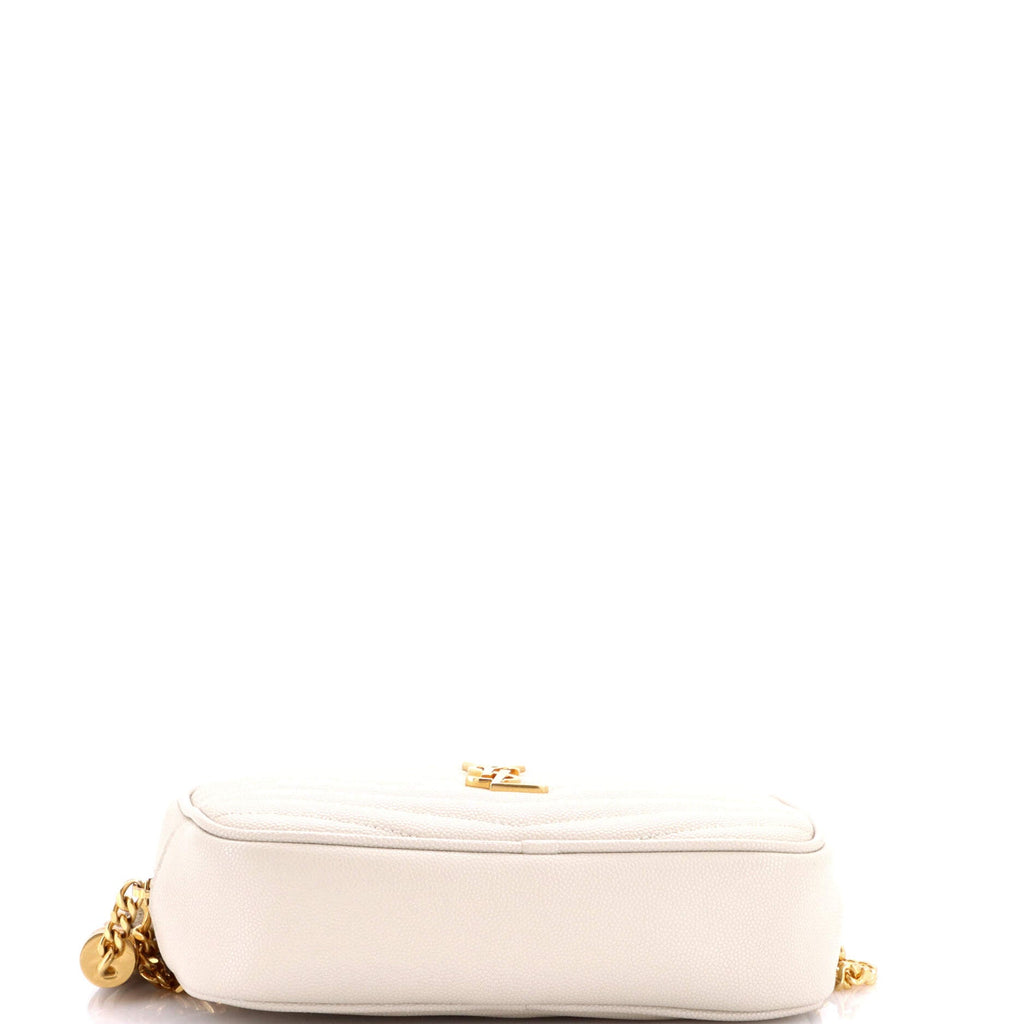 Lou Camera Bag Matelasse Chevron Leather Mini