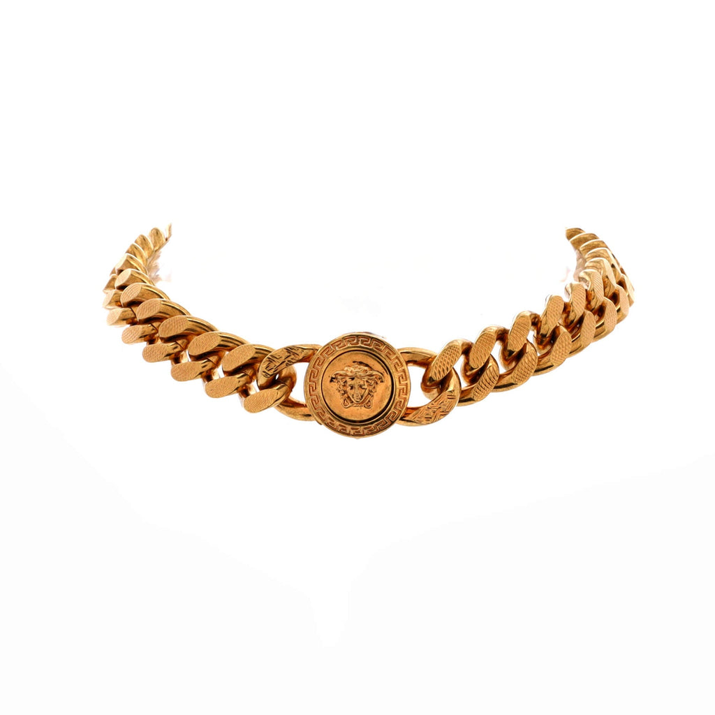 Chain Medusa Necklace Metal