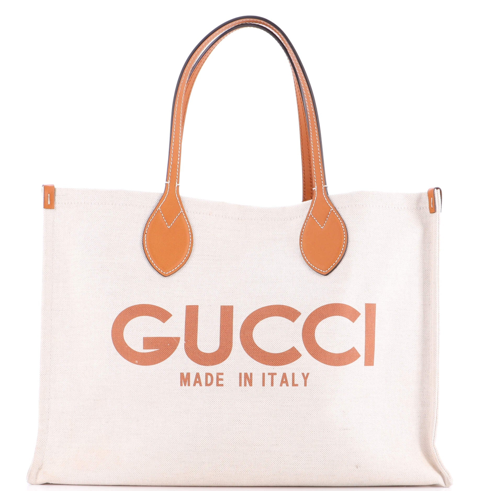 Logo Shopper Tote Printed Canvas Medium